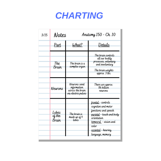 Charting-Method-Note-Taking-Method