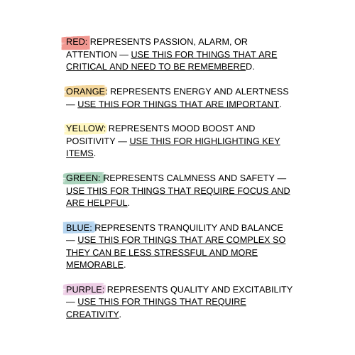 Color Theory For Studying
