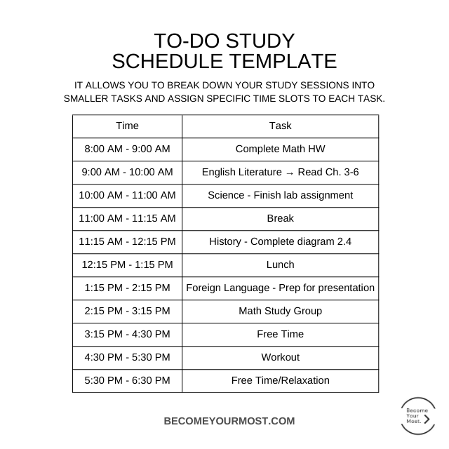 To-Do-Study-Schedule